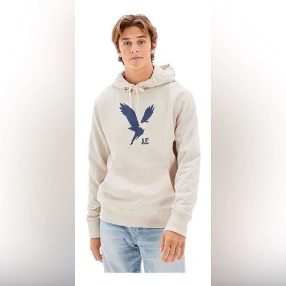 AE Graphic Men’s Cream Hoodie